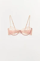MESH LACE UNDERWIRE BRA
