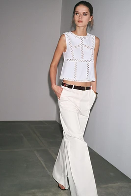 TOP INTERLOCK CROCHET