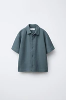 CHEMISE EN MAILLE À TEXTURE