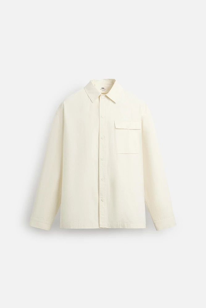 TEXTURED OVERSHIRT LIMITED EDITION