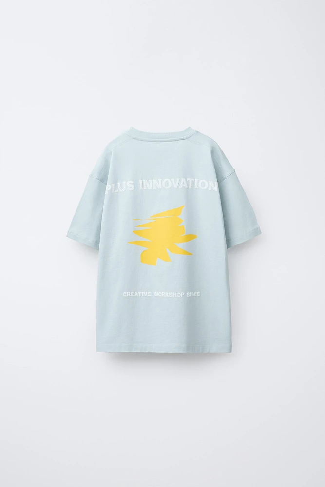 RAISED PRINT T-SHIRT