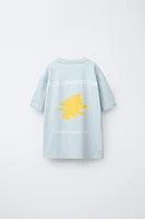 RAISED PRINT T-SHIRT