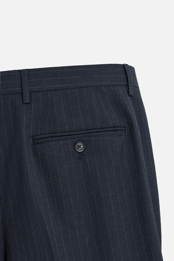 PANTALON DE COSTUME À RAYURES