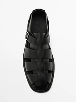 Leather cage sandals - Limited Edition
