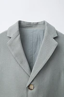 LINEN BLEND SUIT JACKET