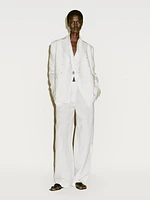Pantalon droit fluide à pince - Limited Edition
