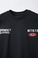T-SHIRT IMPRIMÉ INSCRIPTION