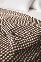 PLAID DUVET COVER