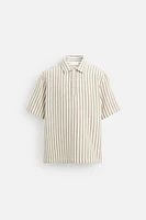 TEXTURED POLO SHIRT
