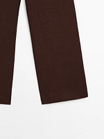 Pantalon de costume fluide en lin - Limited Edition