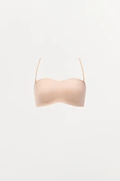 STRAPPY BANDEAU BRA WITH POLYAMIDE