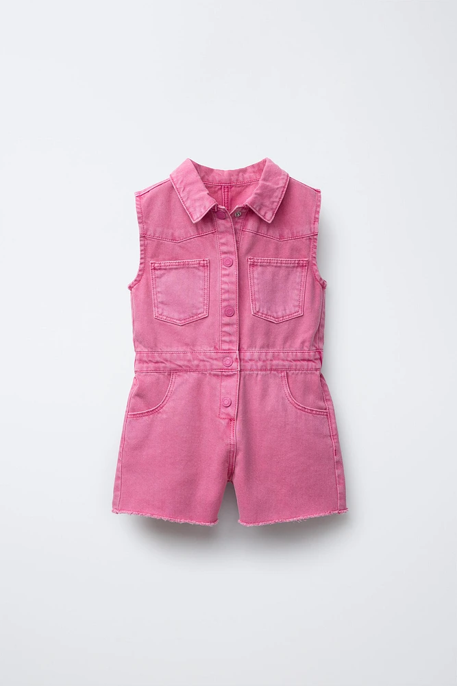 COMBI-SHORT EN SERGE