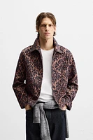 FLORAL JACQUARD JACKET