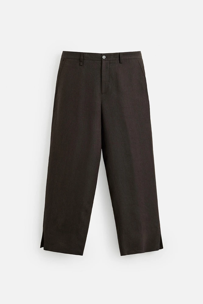 PANTALON RELAXED FIT FENTES