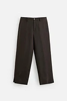PANTALON RELAXED FIT FENTES