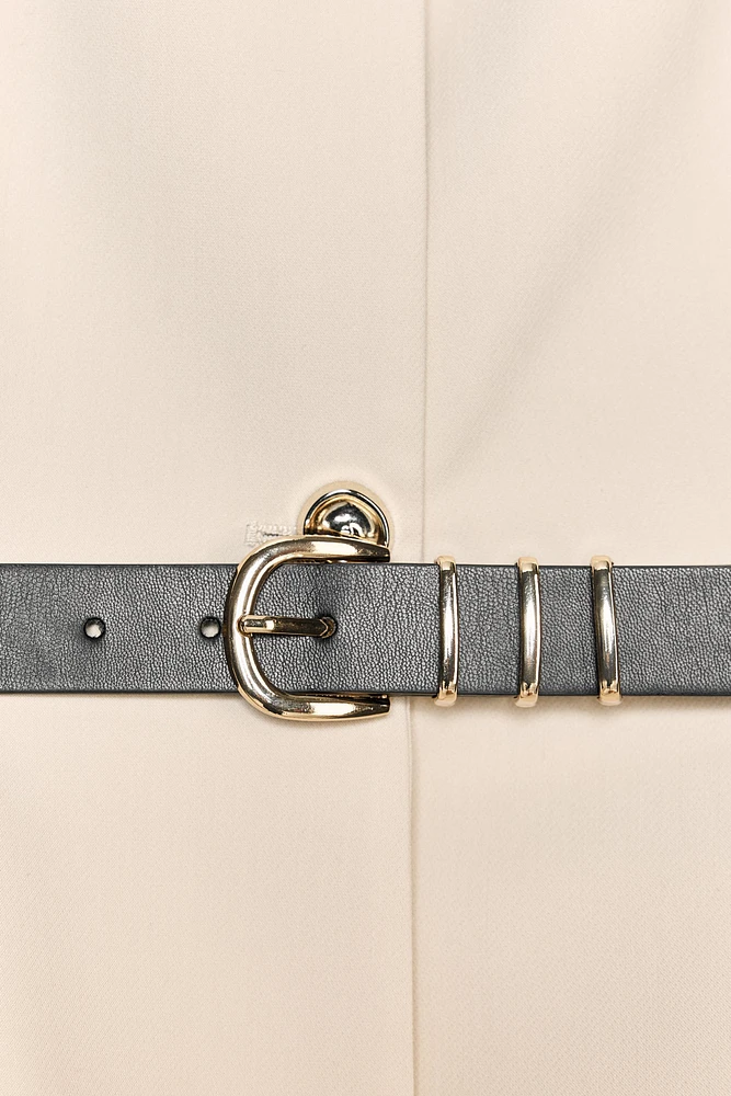 GILET LONG CEINTURE