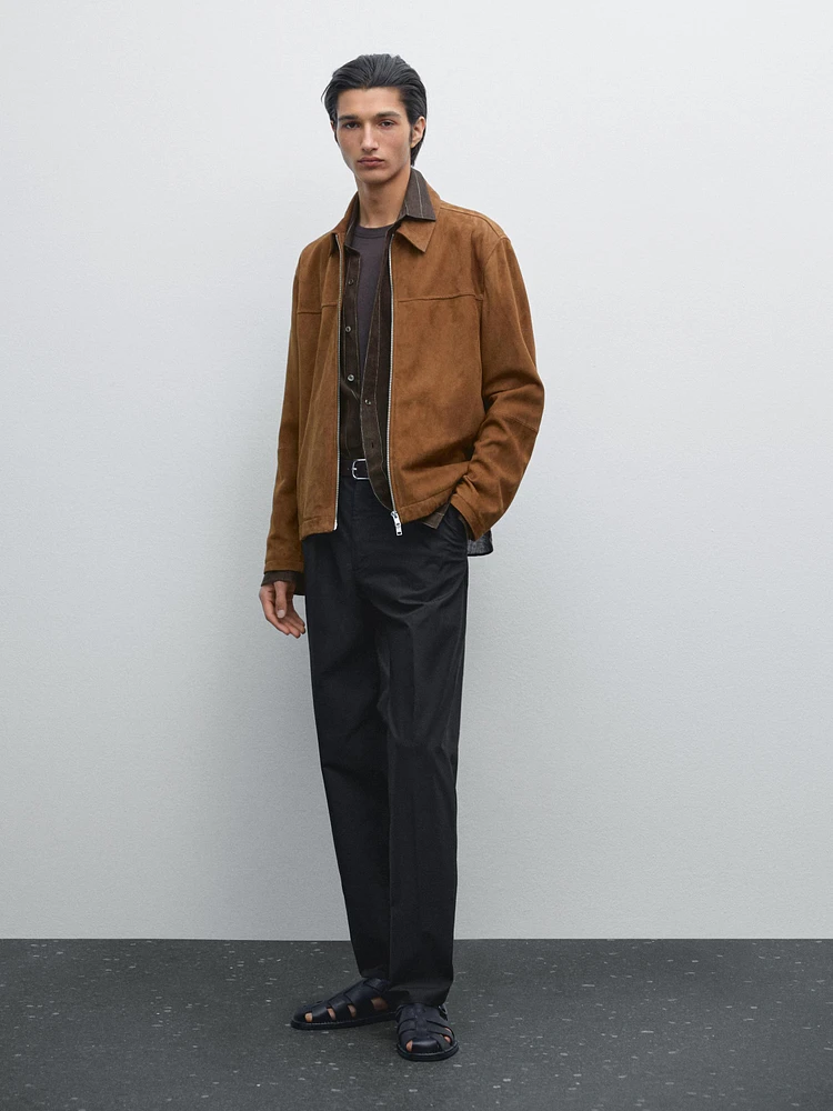 100% cotton jogger fit trousers