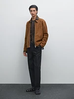 100% cotton jogger fit trousers