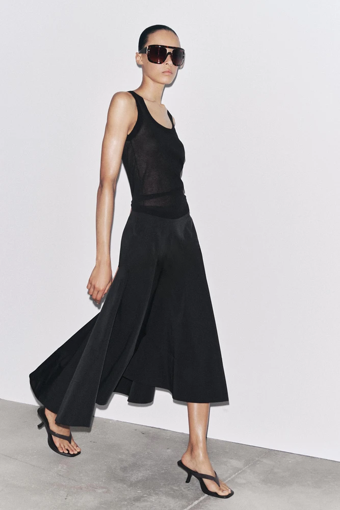 JUPE MIDI ÉVASÉE ZW COLLECTION