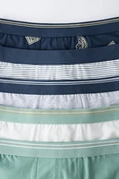 6-14 ANS/ LOT DE CINQ BOXERS IMPRIMÉS