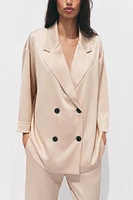 BLAZER EFFET PLISSÉ