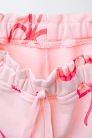 PRINTED T-SHIRT AND BERMUDA SET