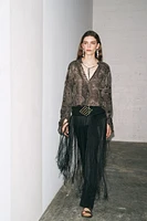 ZW COLLECTION PRINTED SHIRT
