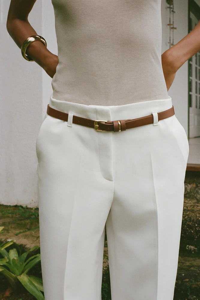 PANTALON REVERS CEINTURE