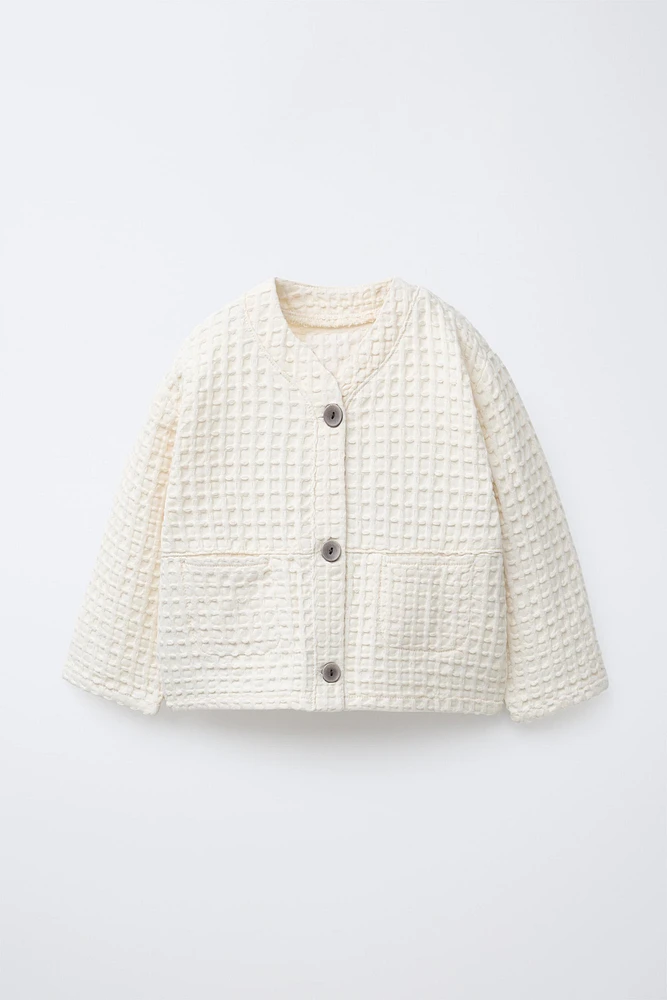 WAFFLE JACKET