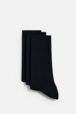 CHAUSSETTES MERCERISÉES LOT DE 3