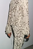 BLOUSE IMPRIMÉ ANIMAL ZW COLLECTION