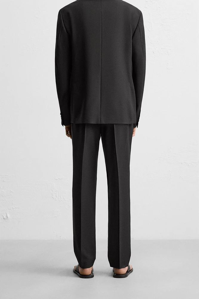 100% WOOL SUIT PANTS