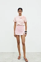 T-SHIRT À FLEUR