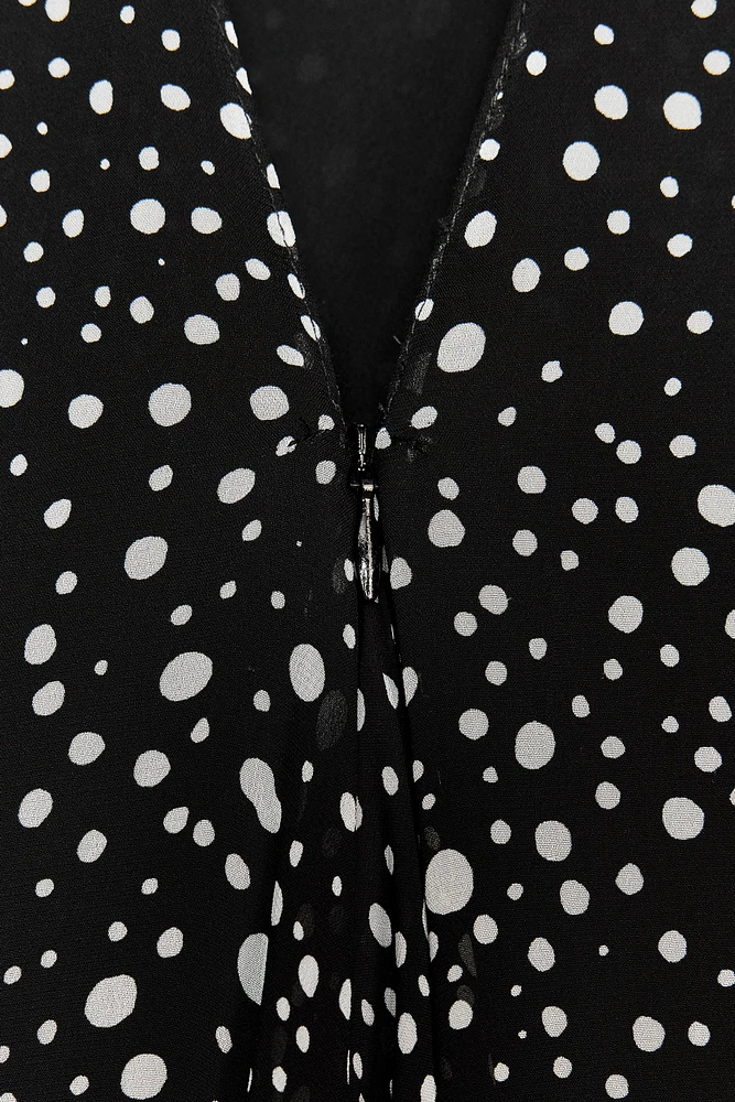ROBE COURTE À POIS ZW COLLECTION