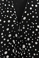 ROBE COURTE À POIS ZW COLLECTION