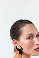 BOUCLES D'OREILLES TOUCAN FANTAISIE