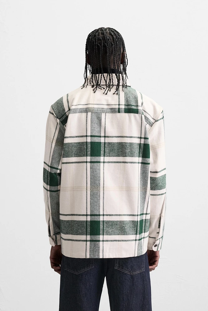 PLAID FLANNEL SHIRT