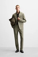 100% LINEN SUIT BLAZER