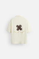 FLORAL EMBROIDERY SHIRT