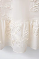 ROBE FLEURS BRODÉES