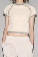 DEGRADÉ PRINT KNIT TOP