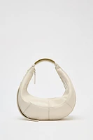 SAC OVALE ANSE MÉTALLIQUE
