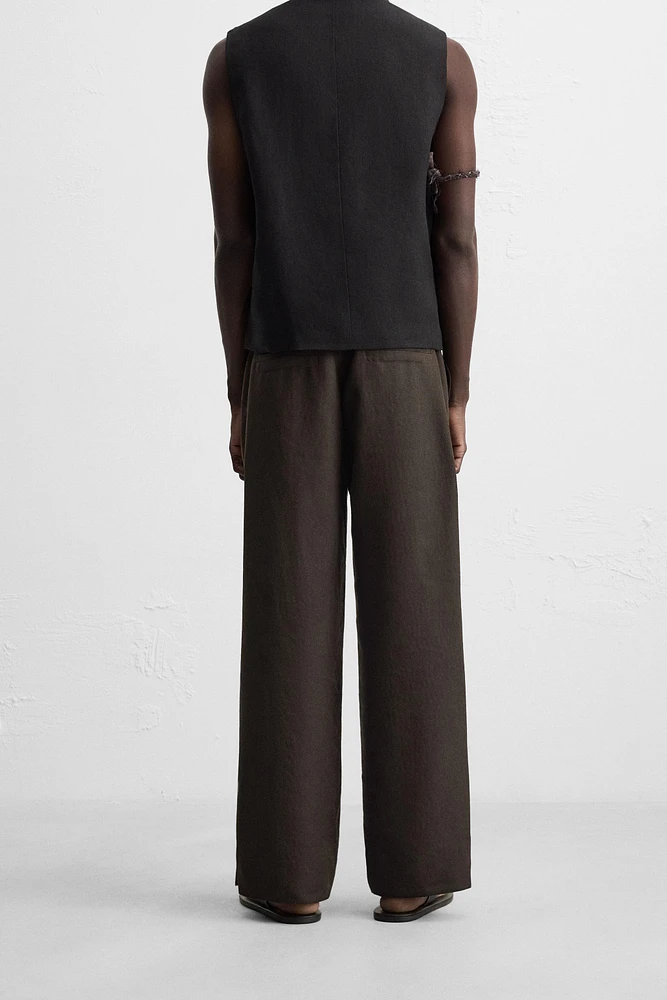 PANTALON RELAXED FIT FENTES