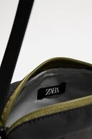 CONTRAST TECHNICAL CROSSBODY BAG