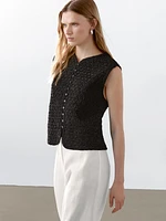 Gilet brodé