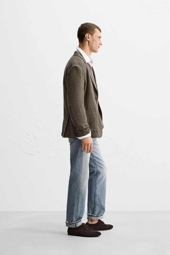 BLAZER RELAXED FIT VISCOSE - COTON ÉDITION LIMITÉE