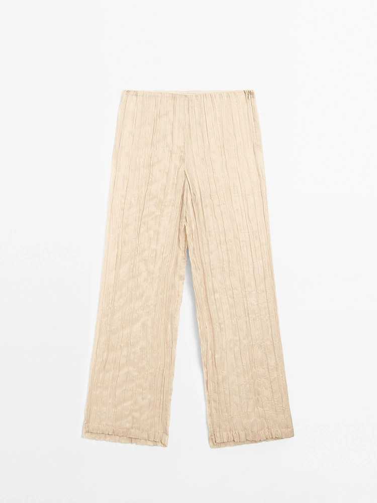 Pantalon fluide plissé - Limited Edition