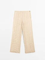 Flowing pleated trousers - Limited Edition
