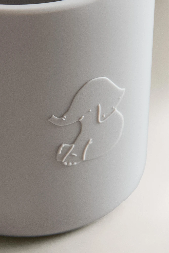 VERRE ENFANT SILICONE ÉLÉPHANT