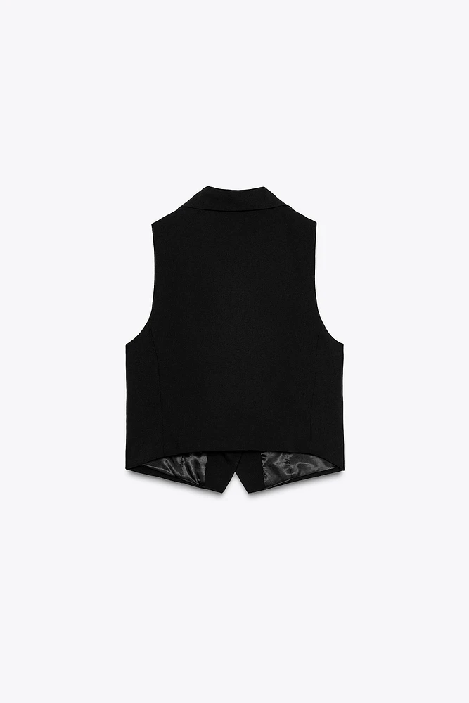 STRAIGHT SHIRT VEST